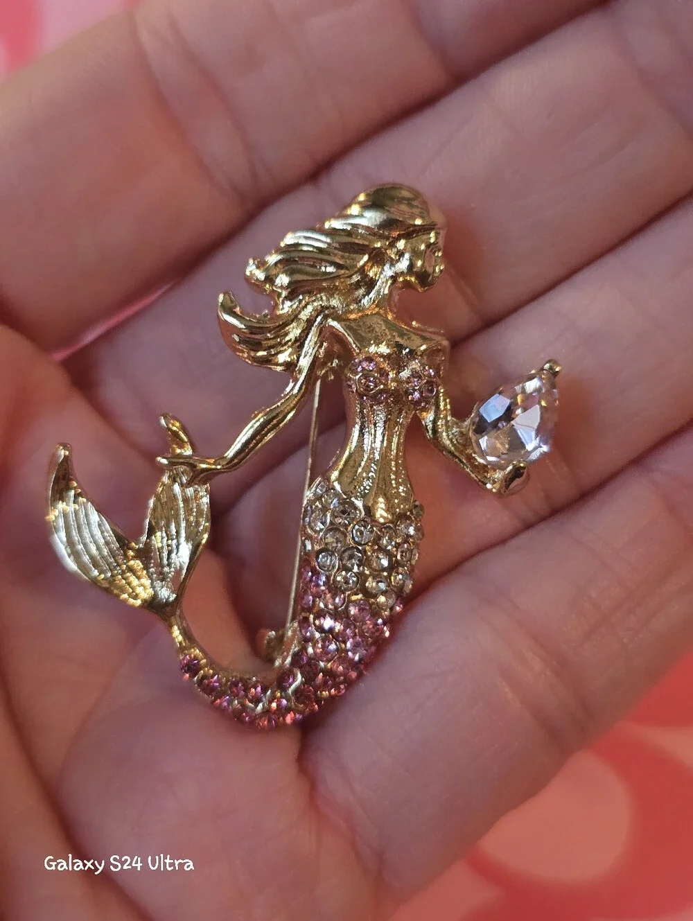 Mermaid Tiny Brooch NEW